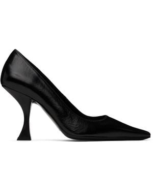 BY FAR Ssense Exclusive Black Viva Heels