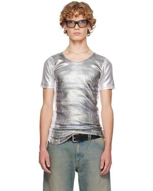 SECONDA Khaki & Ssense Exclusive T-Shirt - Grey