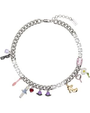 Marc Jacobs 'The Dollhouse' Charm Necklace - Metallic