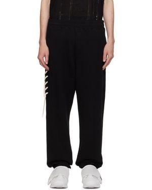 Craig Green Laced Sweatpants in Black for Men | Lyst