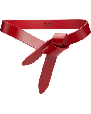 Isabel Marant Lecce Belt - Red