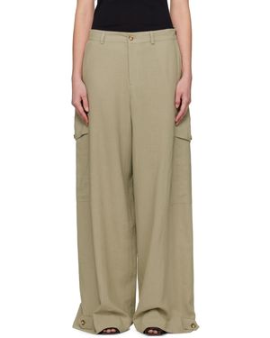 La Collection Stein Trousers - Natural