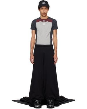 Vetements Runway Train Joggers - Black