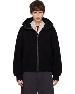Canada Goose Label' Chilliwack Fleece Bomber Jacket - Black