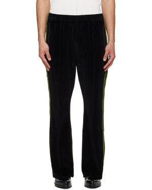 Needles Boot-Cut Track Trousers - Black