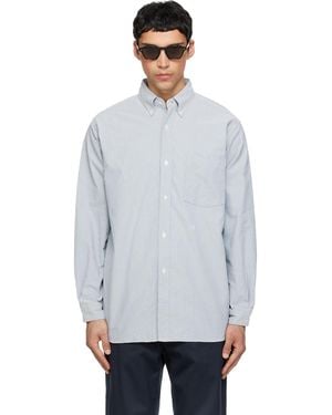 Nanamica Button Down Wind Shirt - Grey