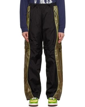 Brain Dead Zip Off Trousers - Black