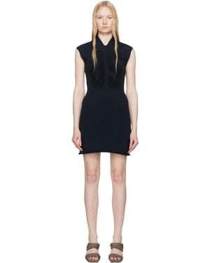 Alexander Wang Robe De Sport Courte Noire En Jersey Extensible