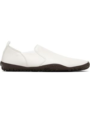 Lemaire Vibram Glove Slip On Leather Trainers - Black