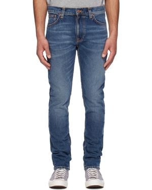 Nudie Jeans ブルー Lean Dean ジーンズ