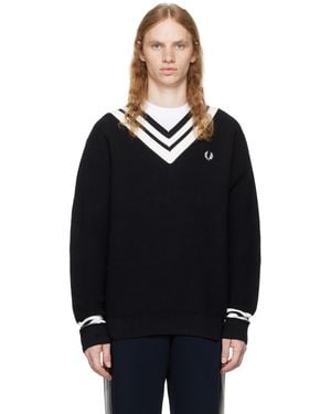 Fred Perry V neck jumpers for Men Online Sale up to 72 off Lyst UK