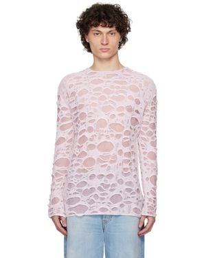 Acne Studios Laye Knitted Sweater - Pink