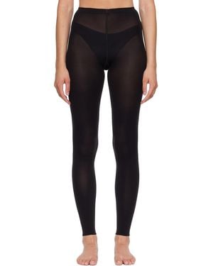 Wolford Velvet 66 Leggings - Black
