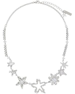 Collina Strada Star Flame Constellation Necklace - White