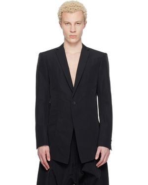 Julius Tailored Blazer - Black