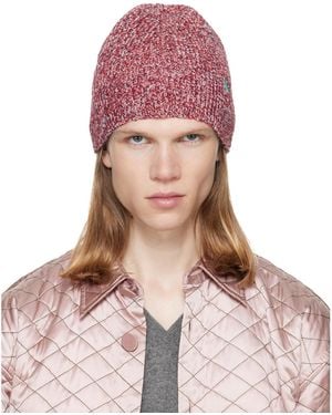 Dries Van Noten Embroidered Beanie - Pink