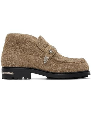 Toga Virilis Khaki Aj1521 Boots - Brown