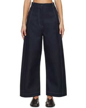 Henrik Vibskov Post Trousers - Blue