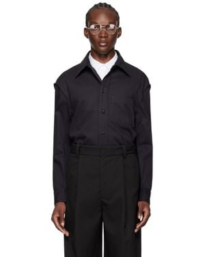 Bottega Veneta Button-Up Shirt - Blue