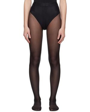 Wolford ブラック Neon 40 タイツ