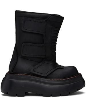 R13 Chunky Racing Boots - Black