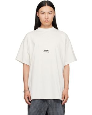 Balenciaga Off- Oversized T-Shirt - White