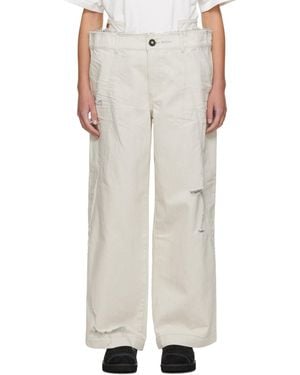Adererror Azio Jeans - White