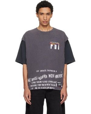 RIVINGTON roi Rebis Moda Apocrypha Quad T-Shirt - Black