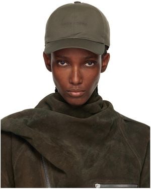 Rick Owens Khaki Concordians Owenscorp Embroidered Cap - Green