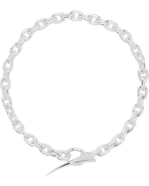 Mugler Bj0103 Necklace - Metallic