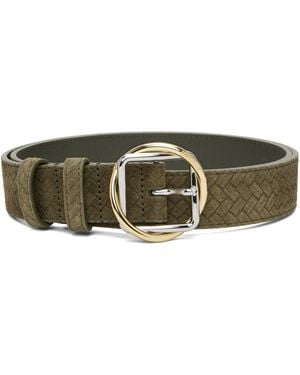 Jacquemus Khaki 'The Salon' Belt - Black