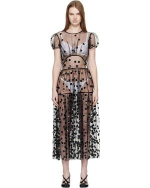 Cecilie Bahnsen Cbnanna Midi Dress - Black