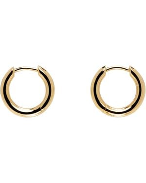 Tom Wood Classic Hoops Small Earrings - Metallic