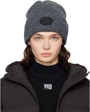 Alexander Wang Dome Logo Beanie - Black