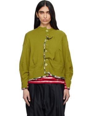 Undercover Uc1F1902 Cardigan - Green