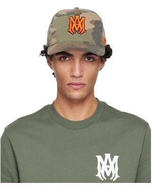 Amiri Khaki Ma Outline Cap - Green
