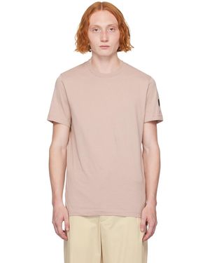 Moncler トープ ボンディングロゴ Tシャツ - マルチカラー