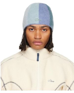 Dime Mohair Skully Beanie - Blue