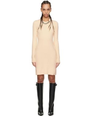 Rabanne Off- Knitted Minidress - Black