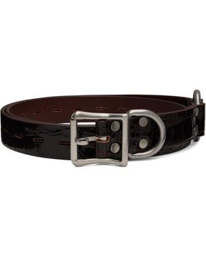 Martine Rose Bondage Belt - Black