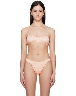 Shadowplay Ruffled Bra - Multicolour