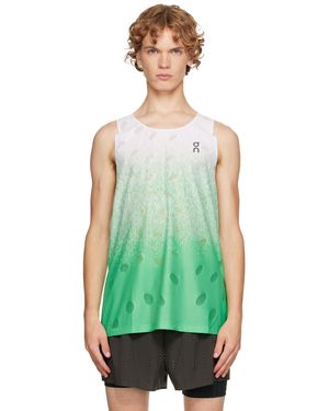 On Shoes Zero Breathe Running Top - Green