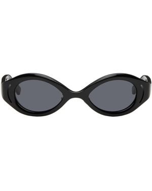 Song For The Mute Ssense Exclusive 'The Goggle' Sunglasses - Black