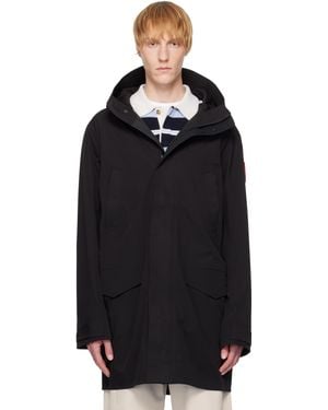 Canada Goose Barclay Rain Coat - Black