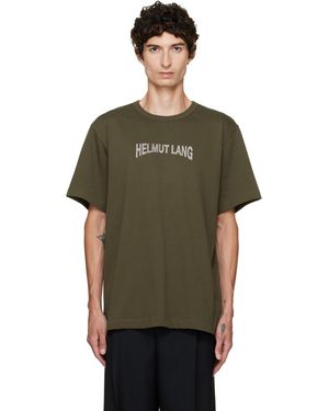 Helmut Lang Ticket T-Shirt - Green
