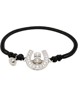Vivienne Westwood Horace Friendship Bracelet - Black