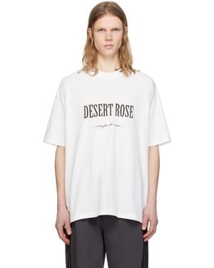Song For The Mute 'Desert Rose' Raglan T-Shirt - White
