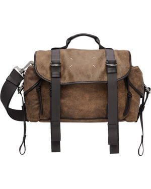 Maison Margiela High Tech Small Messenger Bag - Brown
