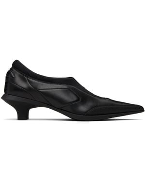 untitlab Velo Flex Mule Heels - Black