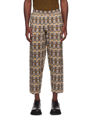 Zankov Pantalon Alberto Multicolore - Noir